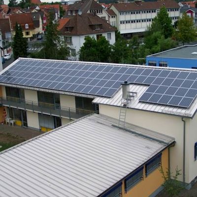 Bild vergrößern: Photovoltaikanlage- Kita 1 Dietzenbach