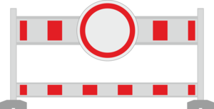 Bild vergr&ouml;&szlig;ern: Schild Stra&szlig;ensperrung