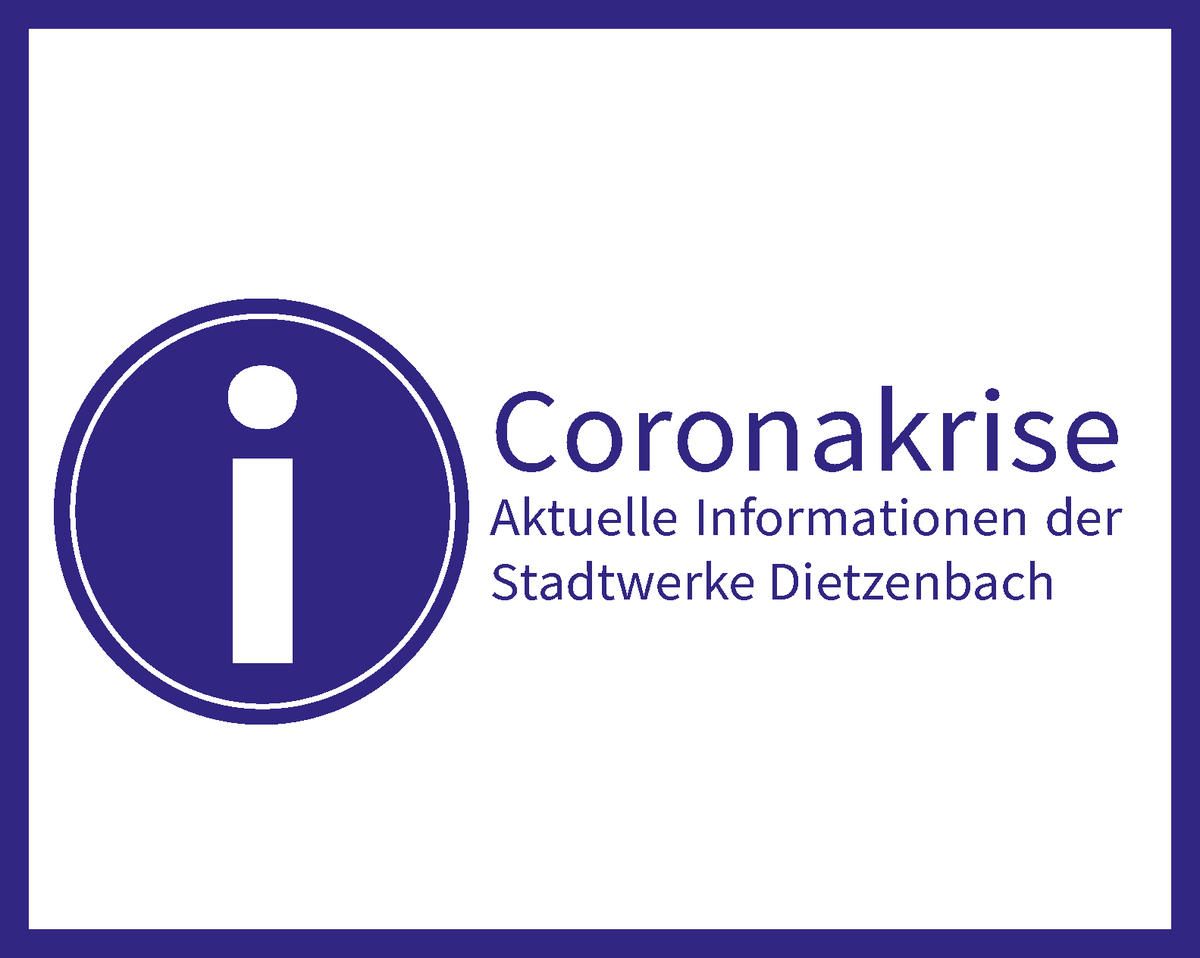 Coronakrise - Startseite Banner
